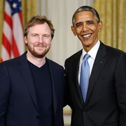 markus persson Notch meets former president barack obama