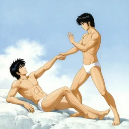 The Creation of Adam by akeshi Obata