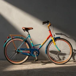 bicycle that says Klein, great looking, exquisite design, multicolored