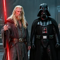 gandalf vs darth vader,