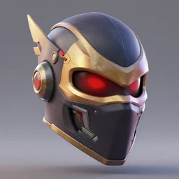 This is an extremely intricately detailed 8k 3d render of a octane render robot ninja helmet mask fantasy art overwatch and heartstone video game icon. The 3d game art cover is official fanart from behance hd artstation by BEEPLE, Jesper Ejsing, RHADS, Makoto Shinkai, Lois van baarle, ilya kuvshinov and Ross draws.