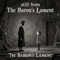 still from The Baron's Lament, Laika, stop-motion film (1924)