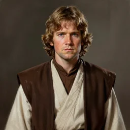 portrait of a man by greg rutkowski, jedi master ben skywalker, star wars expanded universe, he is about 4 0 years old, wearing jedi robes highly detailed portrait, digital painting, artstation, concept art, smooth, sharp foccus ilustration, artstation hq