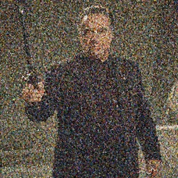 move still from Star Trek 2 the Wrath of Khan, Danny Devito starring as Khan