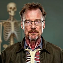 Walter White, accurate anatomy, highly detailed, digital art, centered, portrait, colored vibrantly