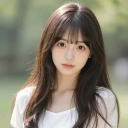 portrait beautiful pretty pure kawaii cute lovely innocent elegant hot nice sweet girly feminine long hair anime waifu sister girl