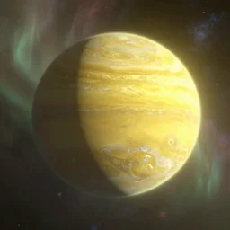 exoplanet planet alien flore sky yellow mass effect andromeda krogan nebula aurora wallpaper 3 d pixar disney digital cgi rtx hdr painting bioluminance alena aenami artworks in 4 k by loish beeple, by thomas kinkade