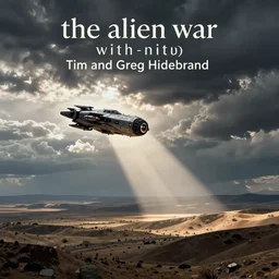 the alien war with spaceship, by Tim and Greg Hildebrand