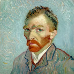 self - portrait of vincent van goth