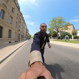 gopro photo first person perspective running with the girondins in the french revolution