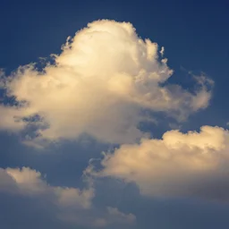 peaceful puffy clouds, illuminated manuscript, 4 k
