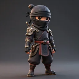 a beautiful fullbody portrait of a cute male ninja by cory loftis. artstation, pinterest, ambient occlusion, volumetric light, digital art, highly detailed, fine detail, complex fantasy character, rendered in octane