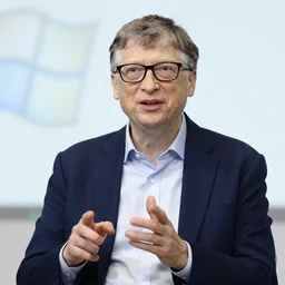 bill gates stressed while using windows