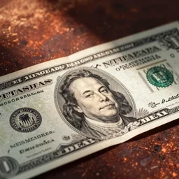 Elon musk in the Mars Dollar bill