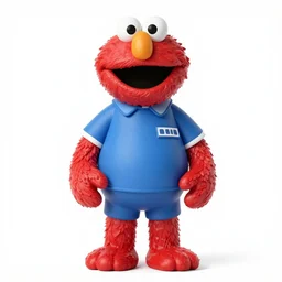 elmo in prison clothes