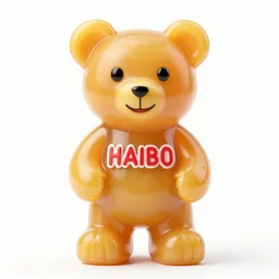 portrait of haribo bear
