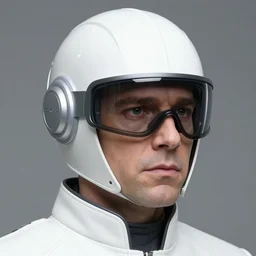 geordi laforge super cool futuristic visor on his head, levar burton