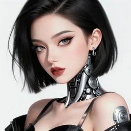 closeup portrait of an absurdly beautiful, graceful, sophisticated, fashionable cyberpunk mechanoid gravure idol, an ultrafine hyperdetailed illustration by irakli nadar, matt wisniewski style, fashion photography, intricate linework, porcelain skin, jellyfish headdress, unreal engine 5 highly rendered, global illumination, radiant light, detailed and intricate environment