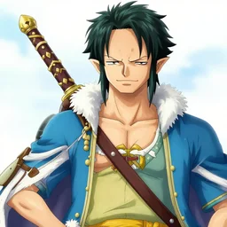 link from legend of zelda, drawn by eiichiro oda, one piece