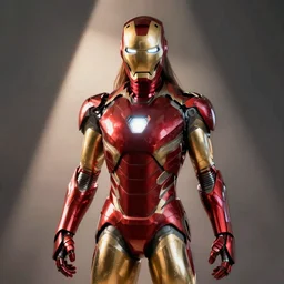 ironman with a female body shape