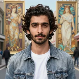 dev patel, hyperrealistic portrait, bladerunner street, art of elysium by jeremy mann and alphonse mucha, fantasy art, photo realistic, dynamic lighting, artstation, poster, volumetric lighting, very detailed face, 4 k, award winning