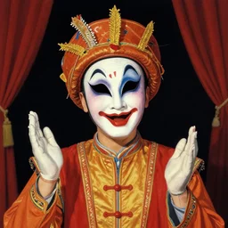 a depiction of 🎭