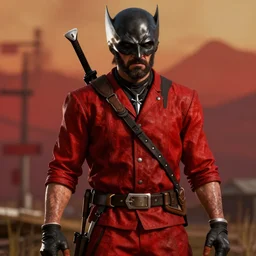 Wolverine in red dead redemption 2 4k detail