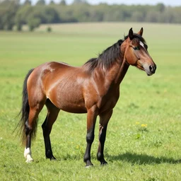 starving horse