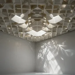 a 3d printed ceiling