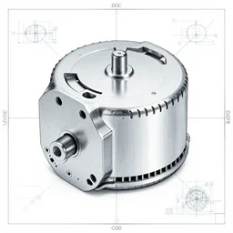 blueprints for a dc motor