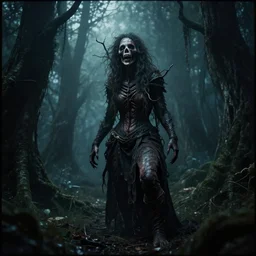 a horrific last photo graph 35mm , dark fantasy, unreal engine,realistic