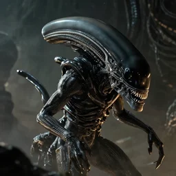 photo of the spaceship from the movie alien