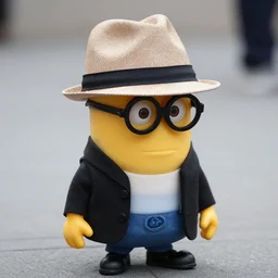 midget wearing a fedora