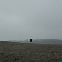 wide shot, mutterseelenallein, concept art