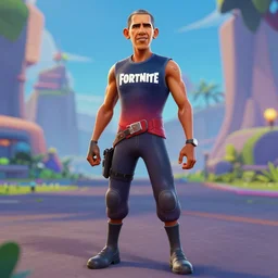 barack obama as a character in fortnite