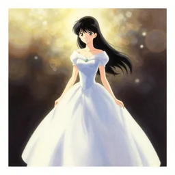 princess of yes and no. gouache by award - winning mangaka, chiaroscuro, bokeh, backlighting, field of depth