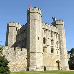 a very tall grand english castle in the english country side, its walls have never fallen and its red flags ever beautiful, built of large heavy white stones, dnd card art, fantasy comics, pen drawing, hyper detailed, extremely complex, hyper realistic, intricate classic art, masterful, great works of the masters, art by rembrandt and leonardo da vinci