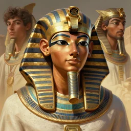 a beautiful award winning commission of a time traveler in anceint egypt,digital art,art by greg rutkowski,character design by charles bowater,ross tran,highly detailed,hyperdetailed,detailed face,mysterious,pjotorealistic,artstation,deviantart