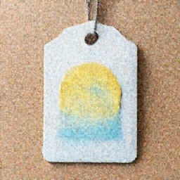 badge made of paper