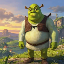 Shrek by hirohiko araki
