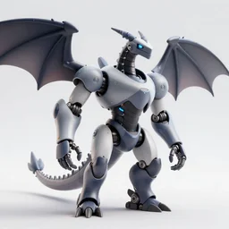 a robot similar to the ender dragon, octane render, 3D