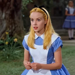 a film still of alice in the wizard of oz ( 1 9 3 9 ), technicolor