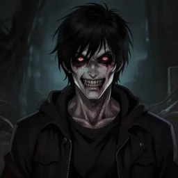 a portrait of Markiplier by Greg Rutkowski, digital art, horror, chiaroscuro, trending on artstation, anime arts, featured on Pixiv, HD, 8K, highly detailed, good lighting, beautiful, epic, masterpiece,  - H 768
