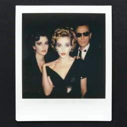 vogue giallo photoshoot by annie liebovitz, fritz lang, and beksinski, cursed polaroid, 3 5 mm
