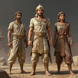 ancient india, realistic detailed digital art by maxwell boas jessica rossier christian dimitrov anton fadeev trending on artstation cgsociety rendered in unreal engine 4 k hq