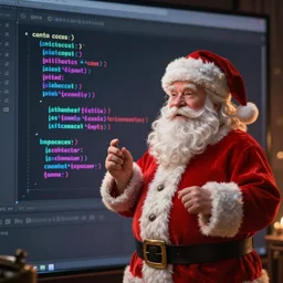 santa claus coding