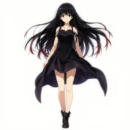 full body portrait character concept art, anime key visual of dancer, delicate features finely detailed perfect face directed gaze, gapmoe yandere grimdark, trending on pixiv fanbox, painted by akihiko yoshida from bbwchan, makoto shinkai takashi takeuchi, krenz cushart, studio ghibli