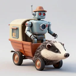 adventurer ( ( ( ( ( 1 9 5 0 s retro future robot android badger wagon with a surfboard on top rv offroad robot. neon colors. ) ) ) ) ) by jean baptiste monge!!!!!!!!!!!!!!!!!!!!!!!!! chrome teal