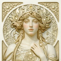 perfectly detailed art nouveau!! blessed by nature with ever - increasing physical mental perfection, symmetrical! intricate, sensual features, highly detailed, biblical divine holy perfection!! digital painting, artstation, concept art, smooth, sharp focus, illustration, art by artgerm and greg rutkowski and alphonse mucha