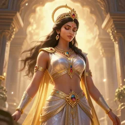 laveshkiri prophecy, ultrafine highly detailed hyper illustration, sharp focus, unreal engine highly rendered, global illumination, radiant light